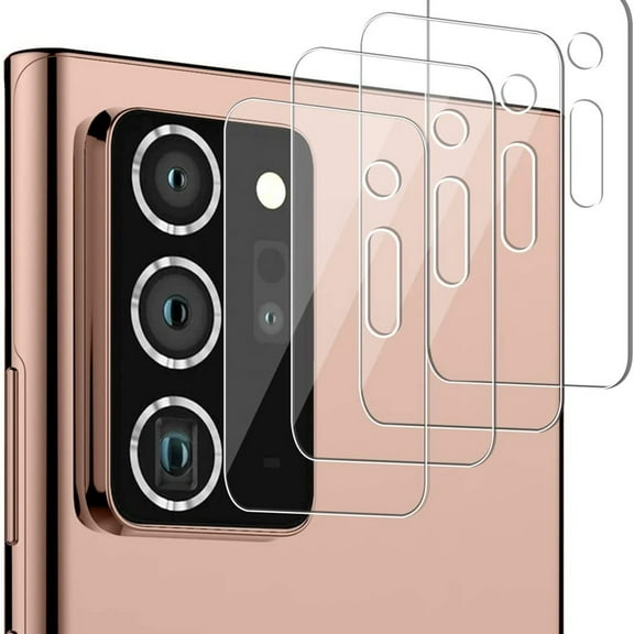 [4 Pack] Dteck Camera Lens Protector For Samsung Galaxy Note 20 Ultra (6.9 inches),Screen Protector Tempered Glass,Ultra Thin HD Protector Anti-Scratch Fingerprint,Clear