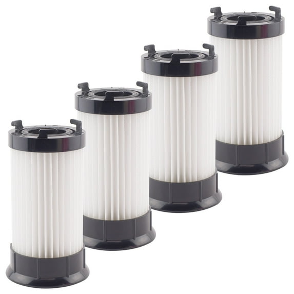 4 Pack Dust Cup HEPA Filter Replacement Part 62132, 63073, 61770, 3690, 18505, 28608-1 Compatible with Eureka DCF-4, DCF-18