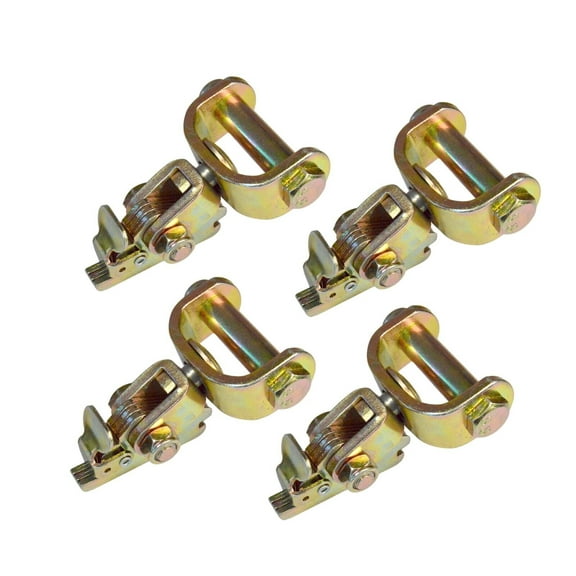 4 Pack E-Track Idler Swivel Tie-Down Anchor for E-Track Rail Truck Van 1666 WLL
