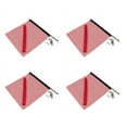 (4 Pack) EZ Mount Warning Flag Red 18
