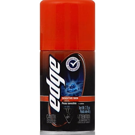 4 Pack - Edge Shave Gel Sensitive Skin with Aloe 2.75oz Each