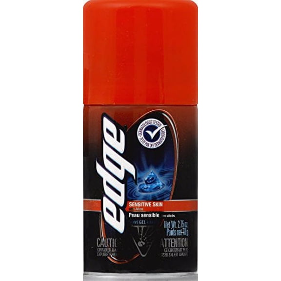 4 Pack - Edge Shave Gel Sensitive Skin with Aloe 2.75oz Each