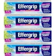 4 Pack Effergrip Extra Strong Denture Adhesive Cream Zinc Free 2.5oz