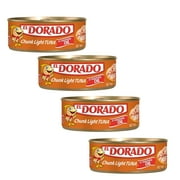( 4 Pack ) El Dorado Light Tuna in Oil, Easy Open, 5 oz Cans
