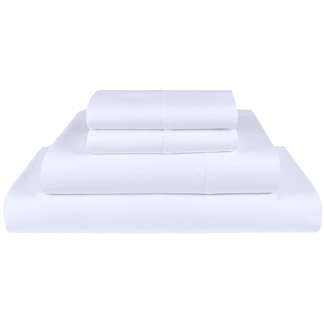 4 Pack Embrace 100 Supima Cotton Sheets Queen Fitted 60 x 80 x 17