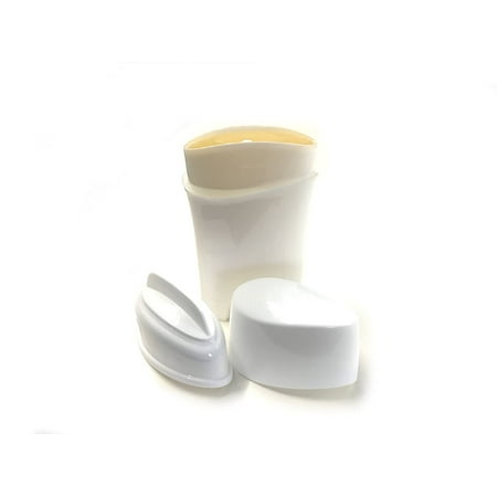 4 Pack Empty Gel Deodorant Plastic Containers, Twist-up, Top-Fill, 2 Oz. -BPA Free