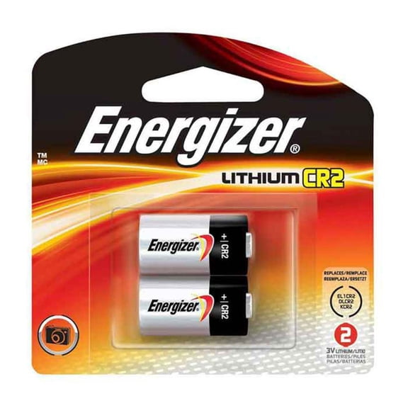 4 Pack Energizer EL1CRBP2 3-Volt Lithium CR2 Photo Battery, Calculators 2ct Each