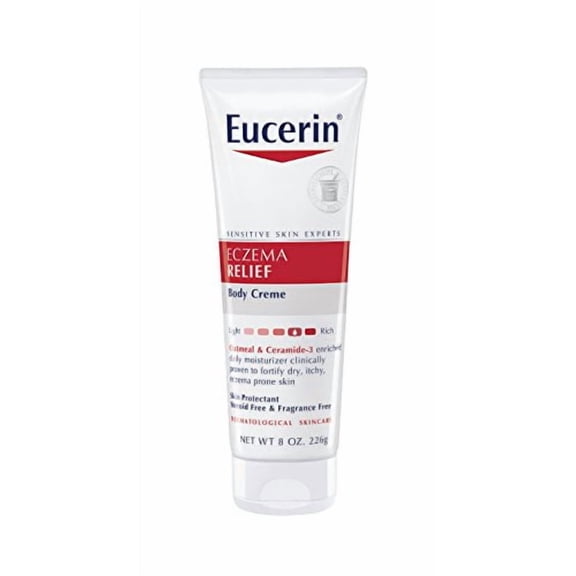 4 Pack - Eucerin Eczema Relief Body Creme 8oz Each