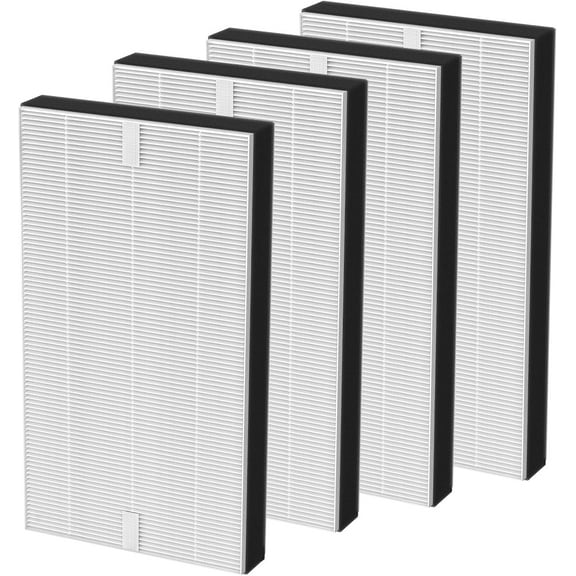 4 Pack F1 Replacement Filters, Compatible with 3M Filtrete Air Purifier Models FAP-C01-F1,FAP-T02-F1, FAP-C01BA-G1, FAP-T02WA-G1, FAP-ST02W and FAP-ST02N  NOT for F2 or A2 Models