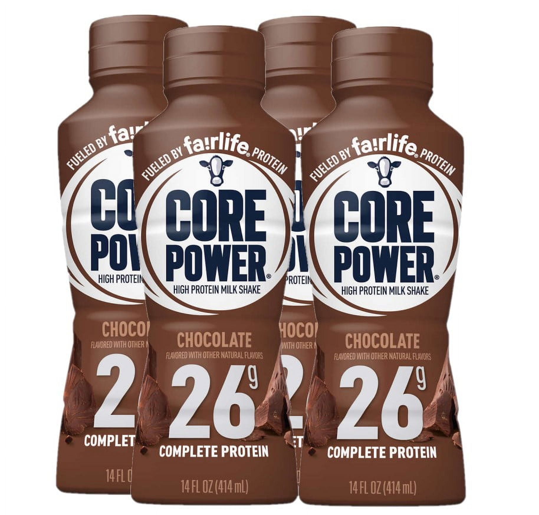 Core Power Protein Shake, Chocolate, 14 fl oz 10-pack