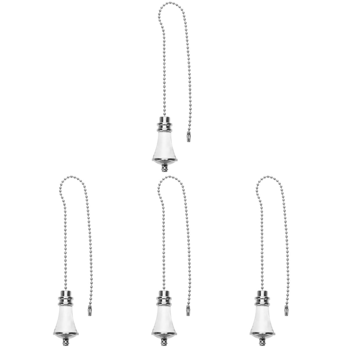 4 Pack Fan Light Pendant Ceiling Pulls Chains Decor Chandelier