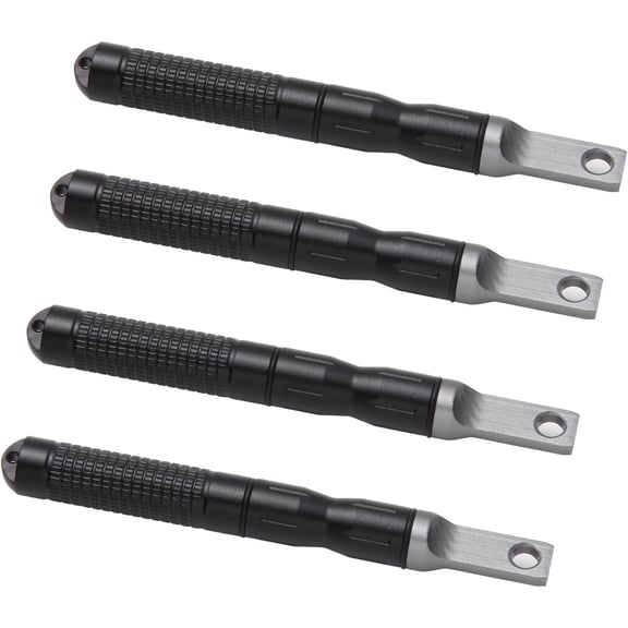 4‑Pack Ferro Rod Fire Starter Sticks, Weather‑Resistant Flint Fire Striker for Camping Hiking Emergency Survival Use