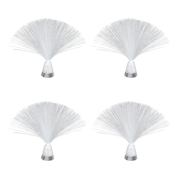 4 Pack Fibre Optical Light Usb Colorful Fiber Lights Gypsophila Changing Lamp