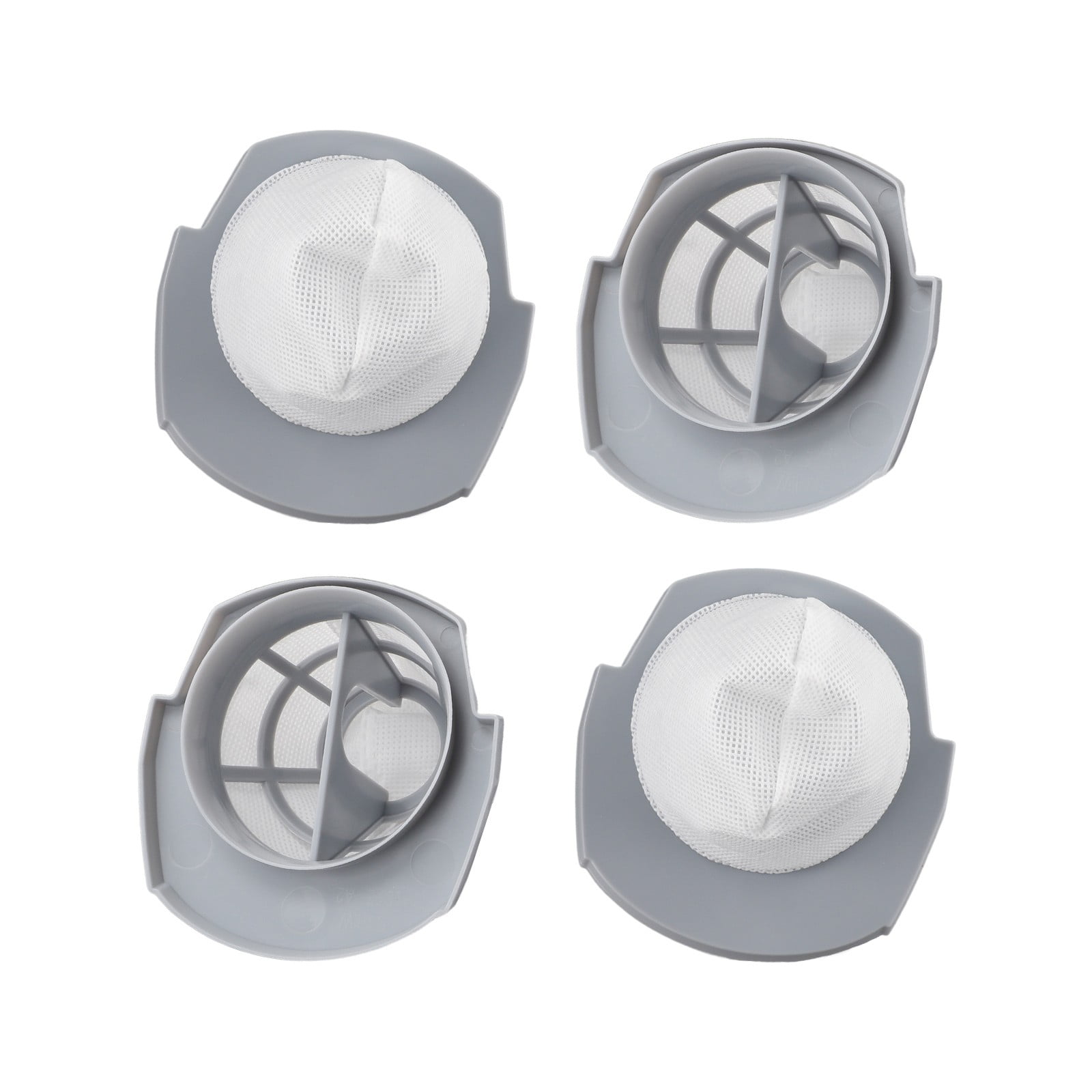 4 Pack Filter Replacement For Bissell 2610 & 2611 Turbo Stick Vacuum – HEPA, Washable, Reusable, Compare To #1620624, Includes Brush