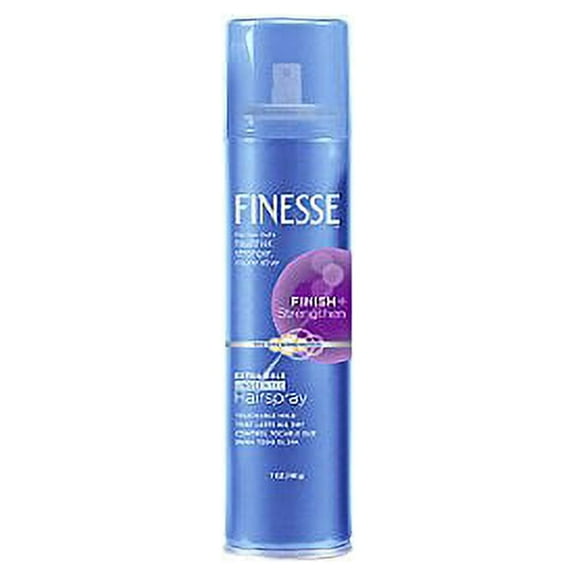 4 Pack - Finesse Extra Hold Aerosol Hairspray 7 oz Each