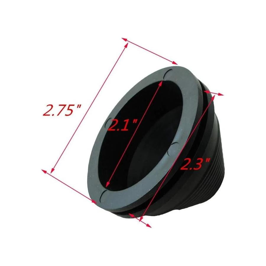 4-Pack Firewall Plug Grommets for Synthetic Wire Protection, 2.1" ID