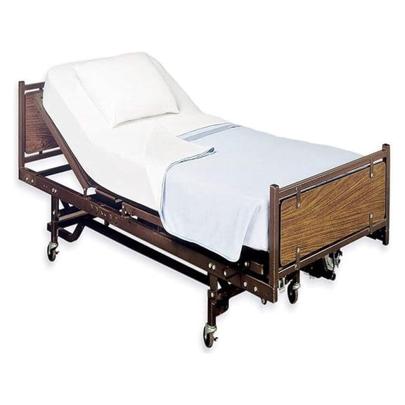 4 Pack - Fitted Hospital Bed Sheets, Soft Knitted Jersey Knit Sheet, 36"x84"x16"