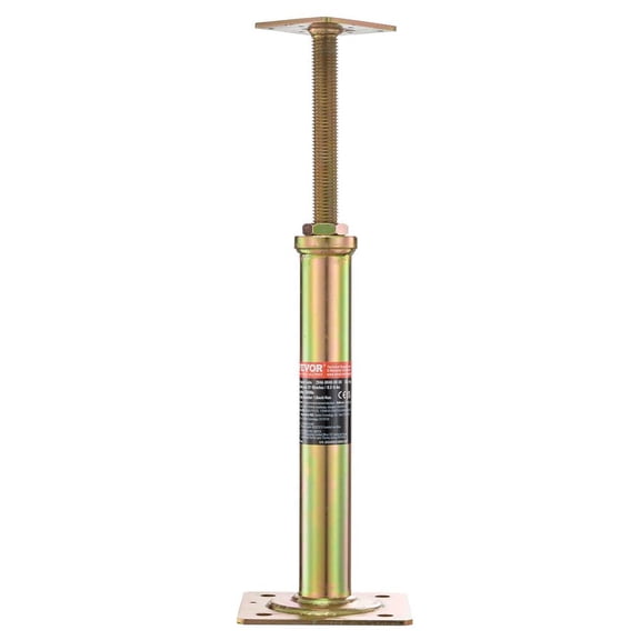 4 Pack Floor Jacks, Adjustable Basement Jack Posts, 11.6-16 In, 2500 Lbs Load, Galvanized Support Beam Posts
