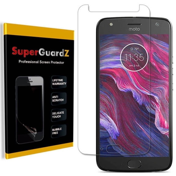 [4-Pack] For Motorola Moto X4 / Moto X (4th Gen) - SuperGuardZ Ultra Clear Screen Protector, Anti-Scratch, Anti-Bubble