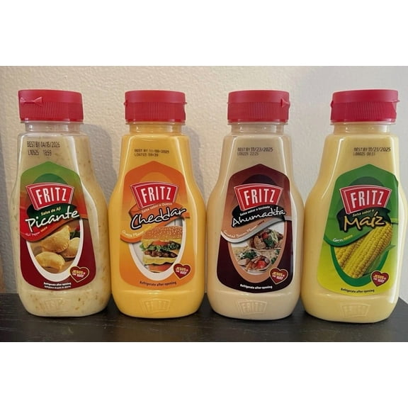 4 Pack Fritz Venezuelan Sauces / Salsas Venezolanas 4 Pack