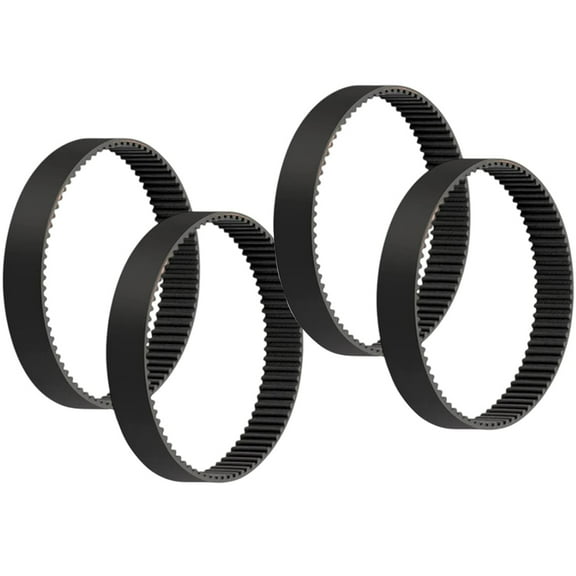 4-Pack Gear Drive Vacuum Belt Compatible with Dyson DC25 ONLY. Replaces OEM# 914006-01, 10-3304-61. Not For All Dysons. Only DC25