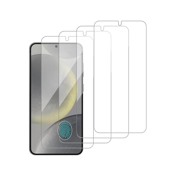 4 Pack Glass Screen Protector Compatible for Samsung Galaxy S24 plus / S24+ / SM-S926u [9H Hardness]-HD Screen Tempered Glass, Scratch Resistant,Easy Install [Case Friendly]