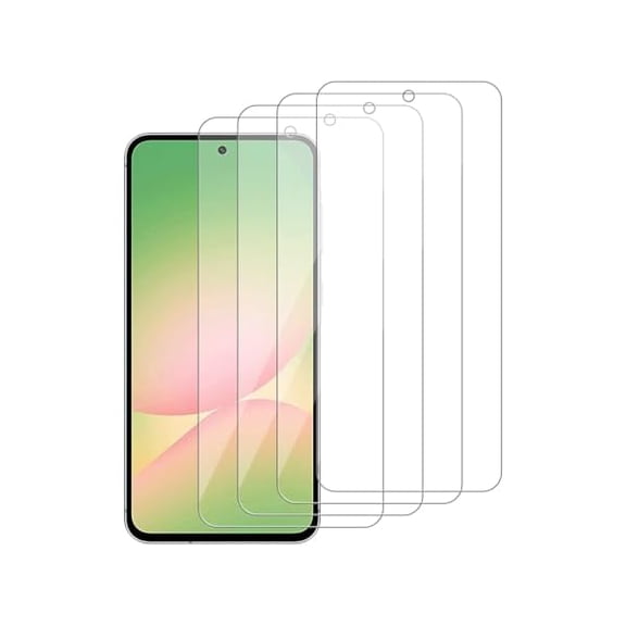 4 Pack Glass Screen Protector Compatible for samsung galaxy a56 5G / SM-A566B, A566E, A566B/DS [9H Hardness]-HD Screen Tempered Glass, Scratch Resistant,Easy Install [Case Friendly]