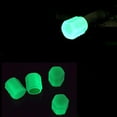 thumbnail image 1 of 4-Pack Glow-in-Dark Tire Valve Caps - Luminous Dustproof Covers for Cars/Motorcycles/Bikes, 1 of 8