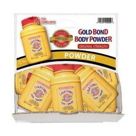 4 Pack - Gold Bond Medicated Body Powder Original Strength 1 oz