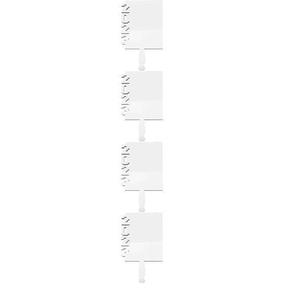 4 Pack Graduation Picture Fan Photo Frame Smooth Surface Special Design