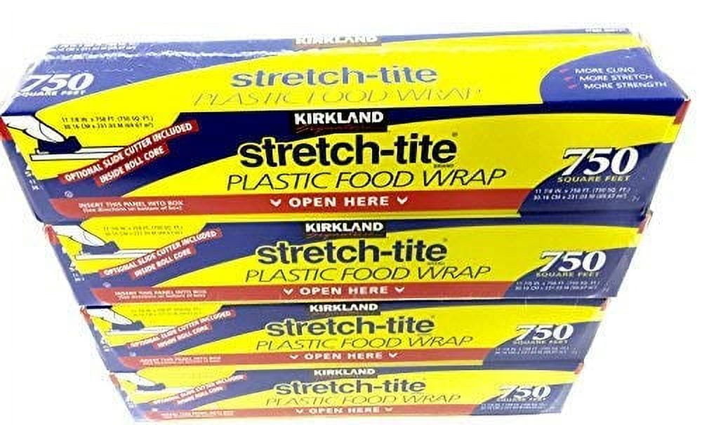 4 Pack - Great Sale Signature Stretch Tite Plastic Food Wrap 11 7/8" X 750 ft.
