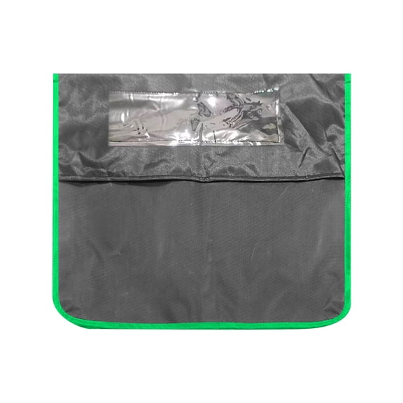 4-Pack Green Classroom Student Seat-Back Storage Bags - Easy Installation With Durable 15.75 In X 17.25 In Pockets For Organizing Books, Notebooks, Stationery - For Students In