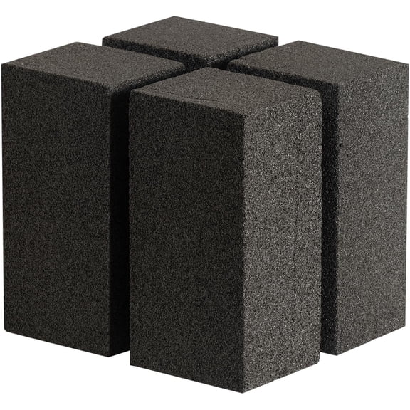 4 Pack Grill Cleaner Brick for Outdoor&Restaurant. Heavy Duty Grill Cleaning Brick. Pumice Stone Cleaner Tool Grill Brick for Cleaning Flat Top Grills Griddles Effectively Without Harsh Chemicals