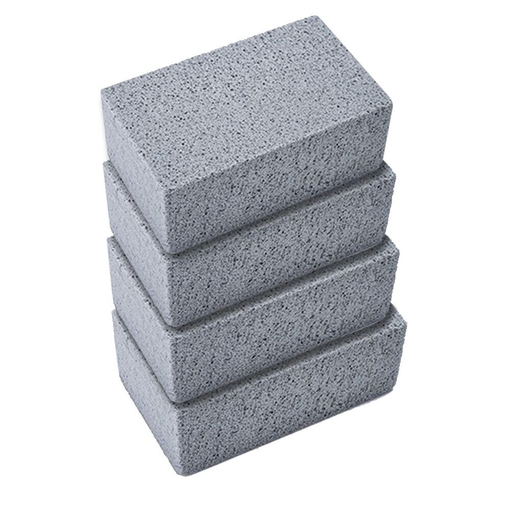 4 Pack Grill Stone Cleaning Block Ecological Pumice Stones Grill