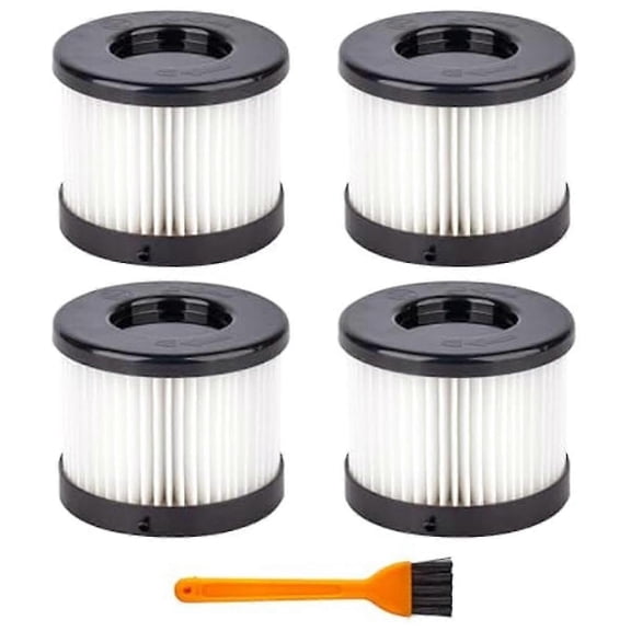 4-Pack HEPA Dry Filters for Milwaukee M18 Compact Vacuum Model 49-90-0160 Compatible with 0882-20Photo Color