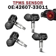 4-Pack HMCYCI 315MHz TPMS Sensors, Pre-Programmed Tire Pressure Monitoring System Replacement for Toyota Camry, Corolla, RAV4, Prius, Scion - Replaces OE# 42607-33011 42607-33021 42607-06011