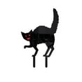 thumbnail image 1 of 4-Pack Halloween Black Cat Yard Signs - Weather-Resistant Outdoor Ground Stake Decor with Spooky Designs，black, 1 of 2