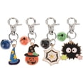thumbnail image 1 of 4 Pack Halloween Cat Collar Bells,Training Charm Pendants Jewelry for Pet Dog Necklace, 1 of 3