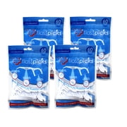 4 Pack - Health Smart Floss Picks, Slides Easily Between Teeth, 60 Count