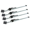 thumbnail image 1 of 4 Pack Heavy Duty Adjustable Load Lock Bar for Semi Trailers, Truck Box - 89.75"-104.5" Long Steel Ratcheting Cargo Load Bar Tie-Down Holder for Enclosed Truck & Vans with 2" - 4" Pads, 1 of 10