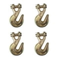 thumbnail image 1 of 4 Pack Heavy Duty G70 1/2" Clevis Grab Hook Flatbed Truck Trailer Transport Tow Chain Hook 11300 lbs WLL, 1 of 7