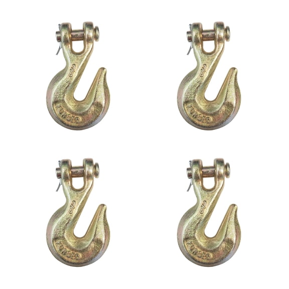 Mega Cargo Control G70 3/8" Clevis Grab Hook , 4 Packs