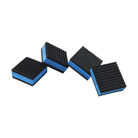 4-Pack Heavy-Duty Rubber-EVA Shock Isolation Pads, 4X4 Inch Anti-Vibration And Noise Reduction Pads For Air Compressors,For for Mini Split Heat Pumps, Washing Machines, And Dryers