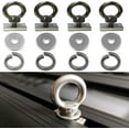 thumbnail image 1 of 4 Pack - Heavy-Duty Stainless Steel Eye Bolt tie Down Anchoring Kits, 1 of 3