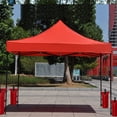 thumbnail image 1 of 4-Pack Heavy Duty Tent Sand Weight Bag,Waterproof Oxford Fabric Windproof Canopy Stabilizer Sandbag With Attachment Straps(Red), 1 of 5
