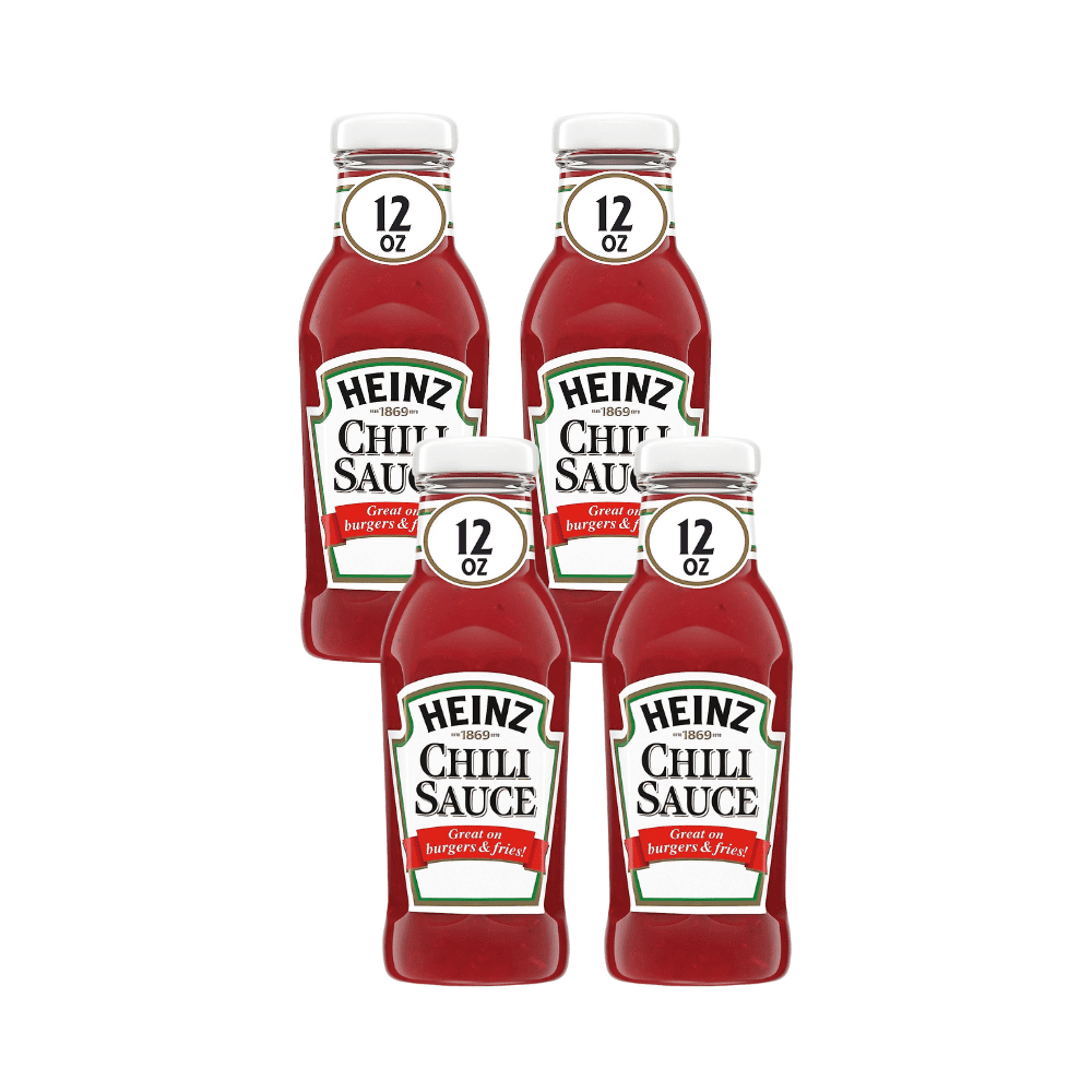 (4-Pack) Heinz Chili Sauce, 12 oz. Bottle