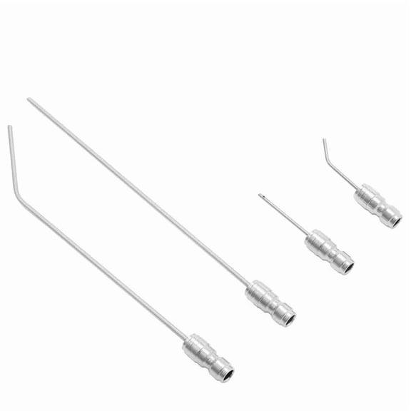4 Pack High-Pressure Washer Nozzle Kit Stainless Steel Flush Wand Extension Spray Tip with Quick Connect for Washing Machines, Water Heaters and Appliance Cleaning