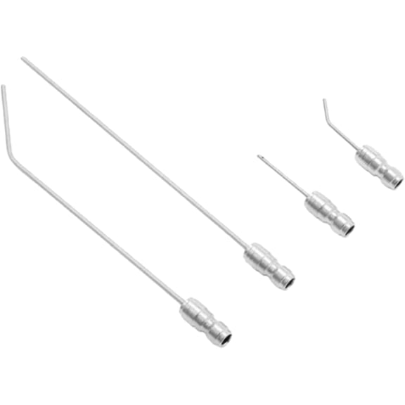 4 Pack High Pressure Washer Nozzle Kit for Washing Machine & Ac Cleaning, Premium Stainless Steel Construction, 40 Spray Pattern, Quick-Connect for Effortless Installation