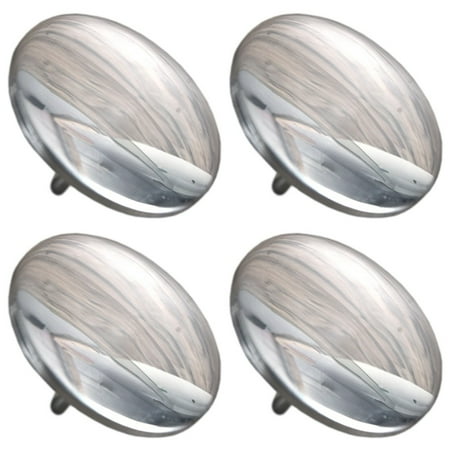 4 Pack Hilason Western Tack Stainless Steel Headstall Saddle Concho/Loop