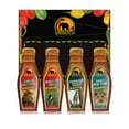 thumbnail image 1 of 4-Pack Hot Sauce Gift Box by African Dream Foods | Hottest Variety Pack | African Ghost Pepper, Bird's Eye Chili Sauce, Ghost Peri-Peri, Habanasco | 5 fl oz Glass Bottles, 1 of 11